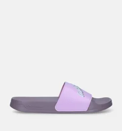 DAMES adidas Badslippers paars