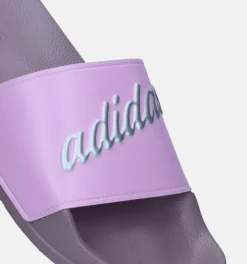 DAMES adidas Badslippers paars