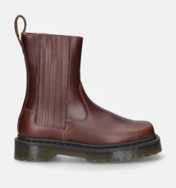 DAMES Dr. Martens Boots cognac