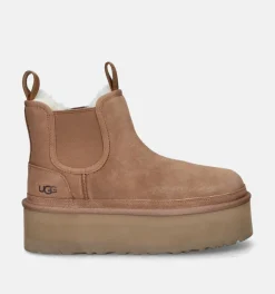 DAMES UGG Chelsea boots cognac