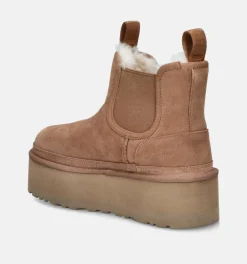 DAMES UGG Chelsea boots cognac