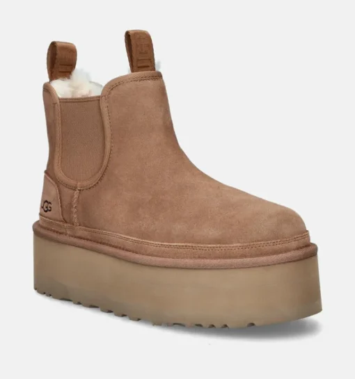 DAMES UGG Chelsea boots cognac