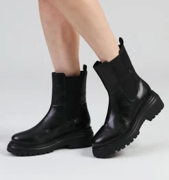 DAMES Hosis Print Chelsea boots