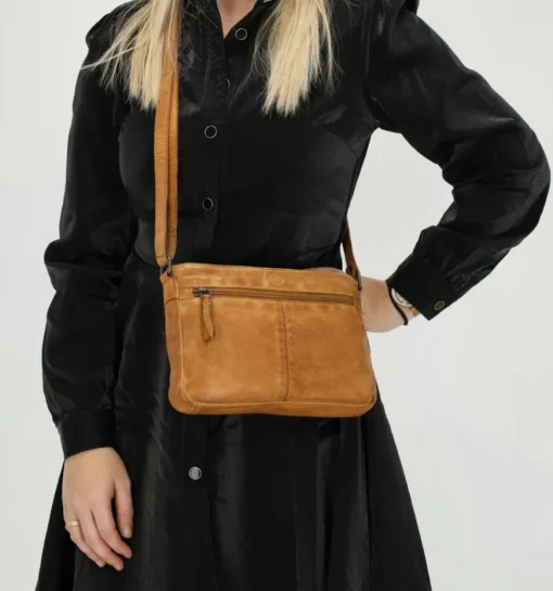 DAMES Hide & Stitches Crossbodytas