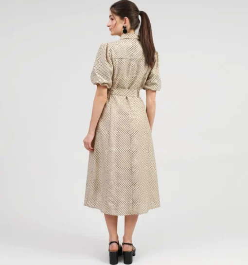 DAMES Expresso Lange jurk