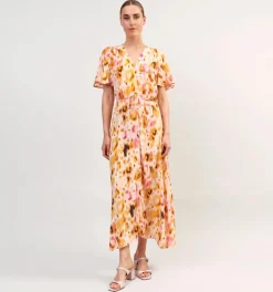 DAMES Expresso Lange jurk