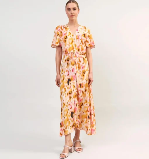 DAMES Expresso Lange jurk