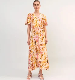 DAMES Expresso Lange jurk
