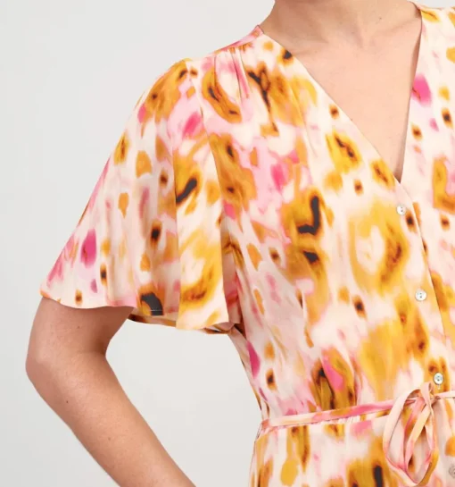 DAMES Expresso Lange jurk