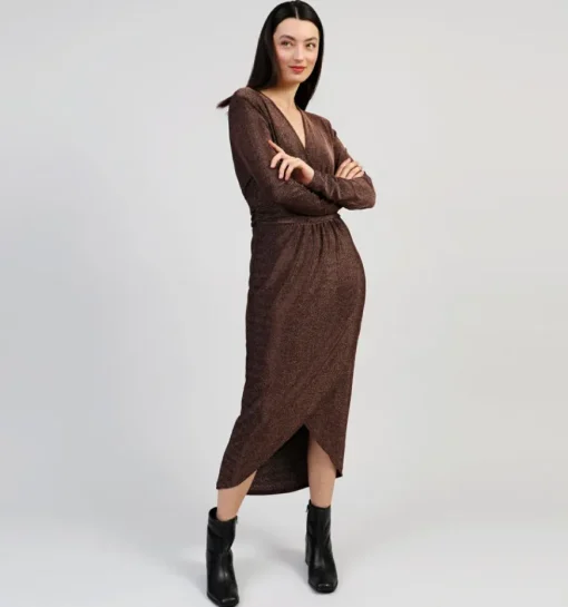 DAMES Expresso Midi jurk