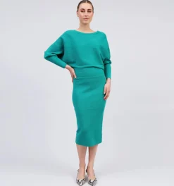 DAMES Expresso Midi jurk