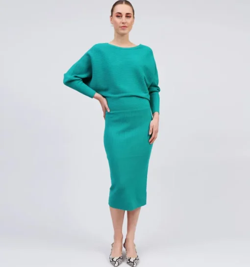 DAMES Expresso Midi jurk