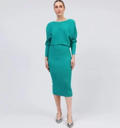 DAMES Expresso Midi jurk