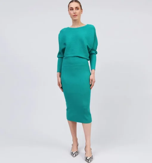 DAMES Expresso Midi jurk