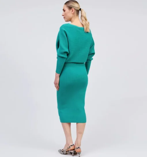 DAMES Expresso Midi jurk