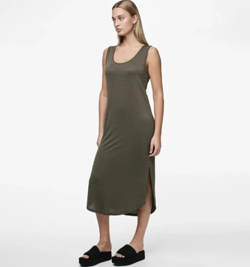 DAMES Pieces Midi jurk