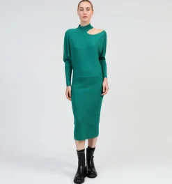 DAMES Expresso Midi jurk