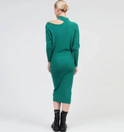 DAMES Expresso Midi jurk