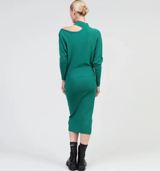 DAMES Expresso Midi jurk