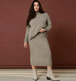 DAMES ONLY Carmakoma Midi rok