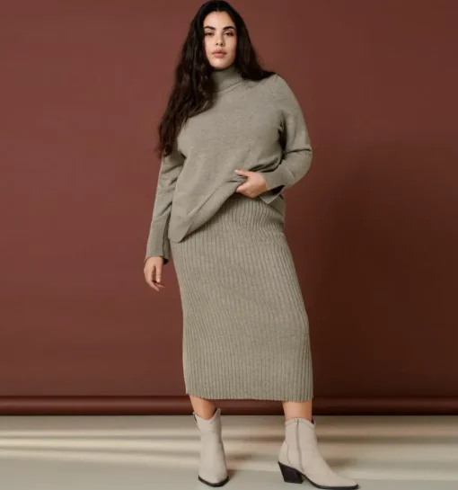 DAMES ONLY Carmakoma Midi rok