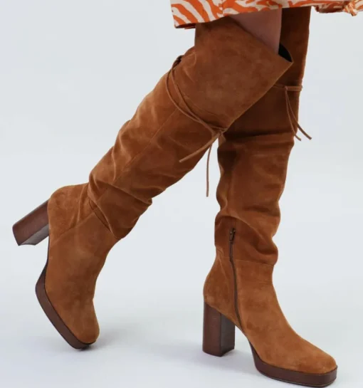 DAMES Signatur Overknees