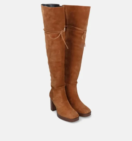 DAMES Signatur Overknees