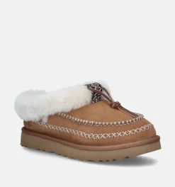 DAMES UGG Pantoffels cognac