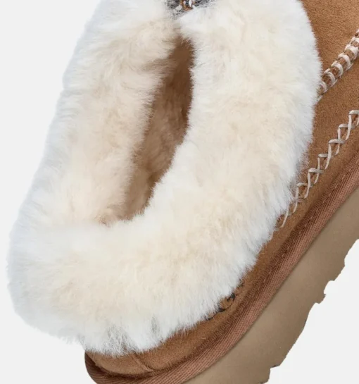 DAMES UGG Pantoffels cognac