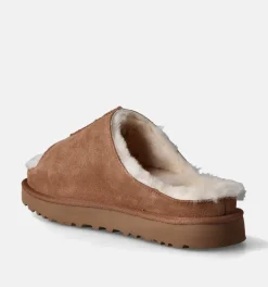 DAMES UGG Pantoffels cognac