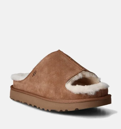 DAMES UGG Pantoffels cognac