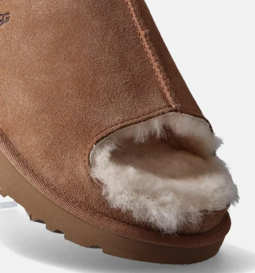 DAMES UGG Pantoffels cognac