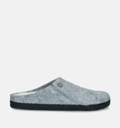 DAMES Birkenstock Pantoffels grijs