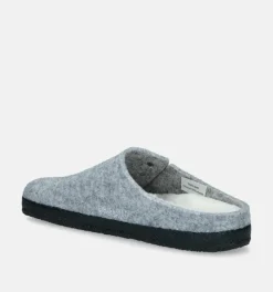 DAMES Birkenstock Pantoffels grijs