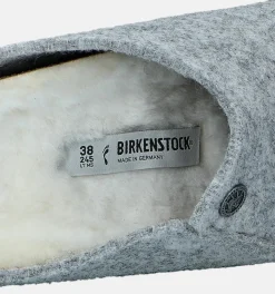 DAMES Birkenstock Pantoffels grijs