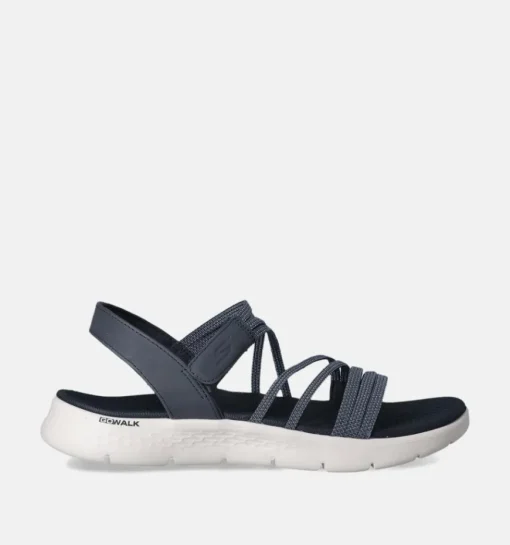DAMES Skechers Sandalen blauw