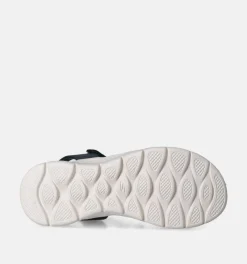 DAMES Skechers Sandalen blauw