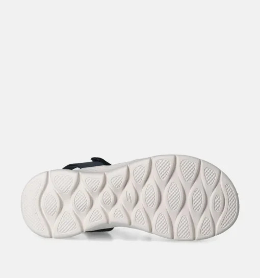 DAMES Skechers Sandalen blauw