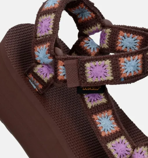 DAMES Teva Sandalen bruin
