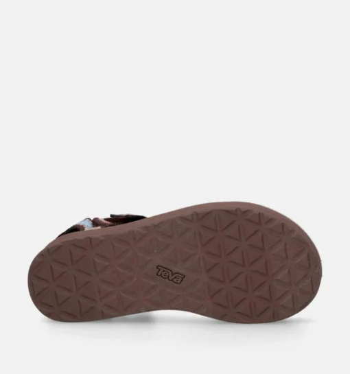 DAMES Teva Sandalen bruin
