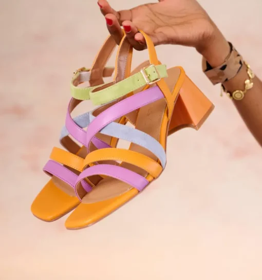 DAMES Crinkles Sandalen