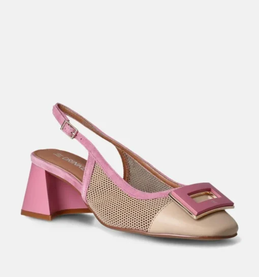 DAMES Crinkles Slingbacks