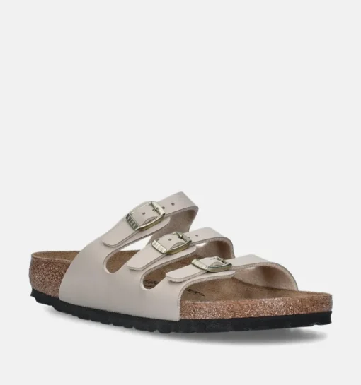 DAMES Birkenstock Slippers beige