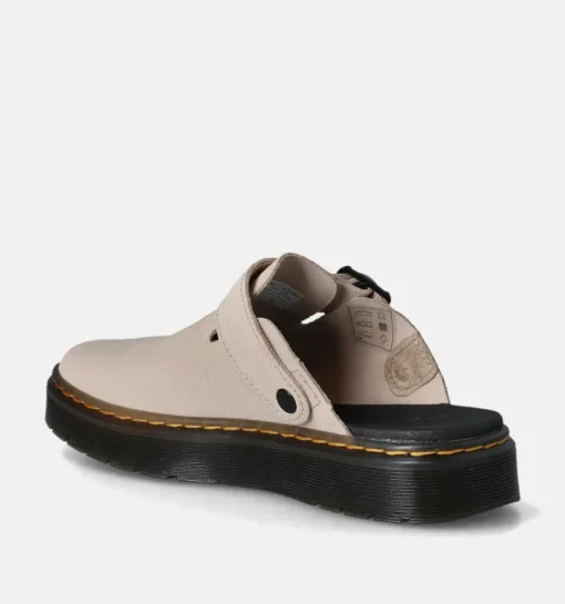 DAMES Dr. Martens Slippers beige