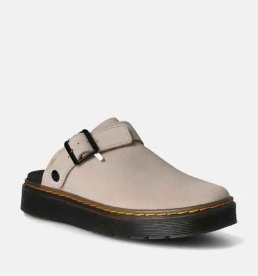 DAMES Dr. Martens Slippers beige