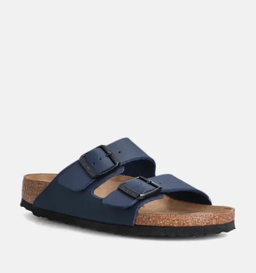 DAMES Birkenstock Slippers blauw