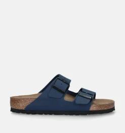 DAMES Birkenstock Slippers blauw