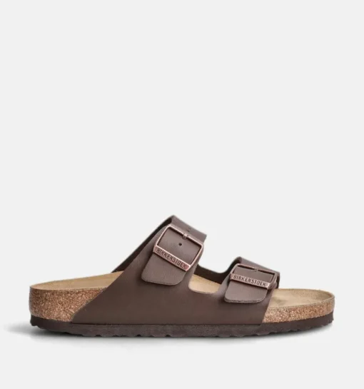 DAMES Birkenstock Slippers bruin