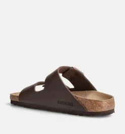DAMES Birkenstock Slippers bruin