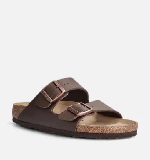 DAMES Birkenstock Slippers bruin
